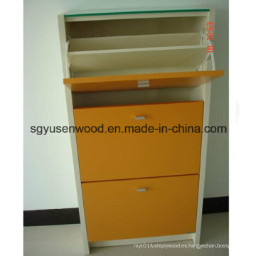 Melamina MDF Pb Modern Design Shoe Cabinet